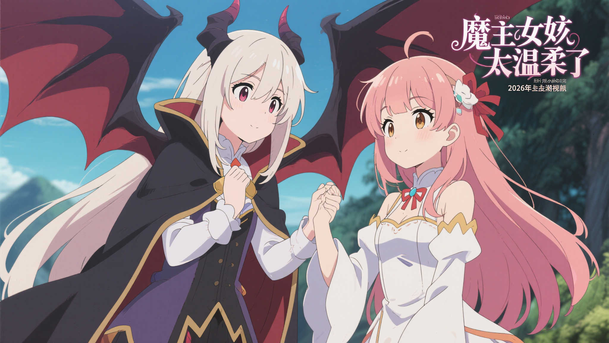 性格软萌的魔王千金将登陆荧屏，动画定档2026年
